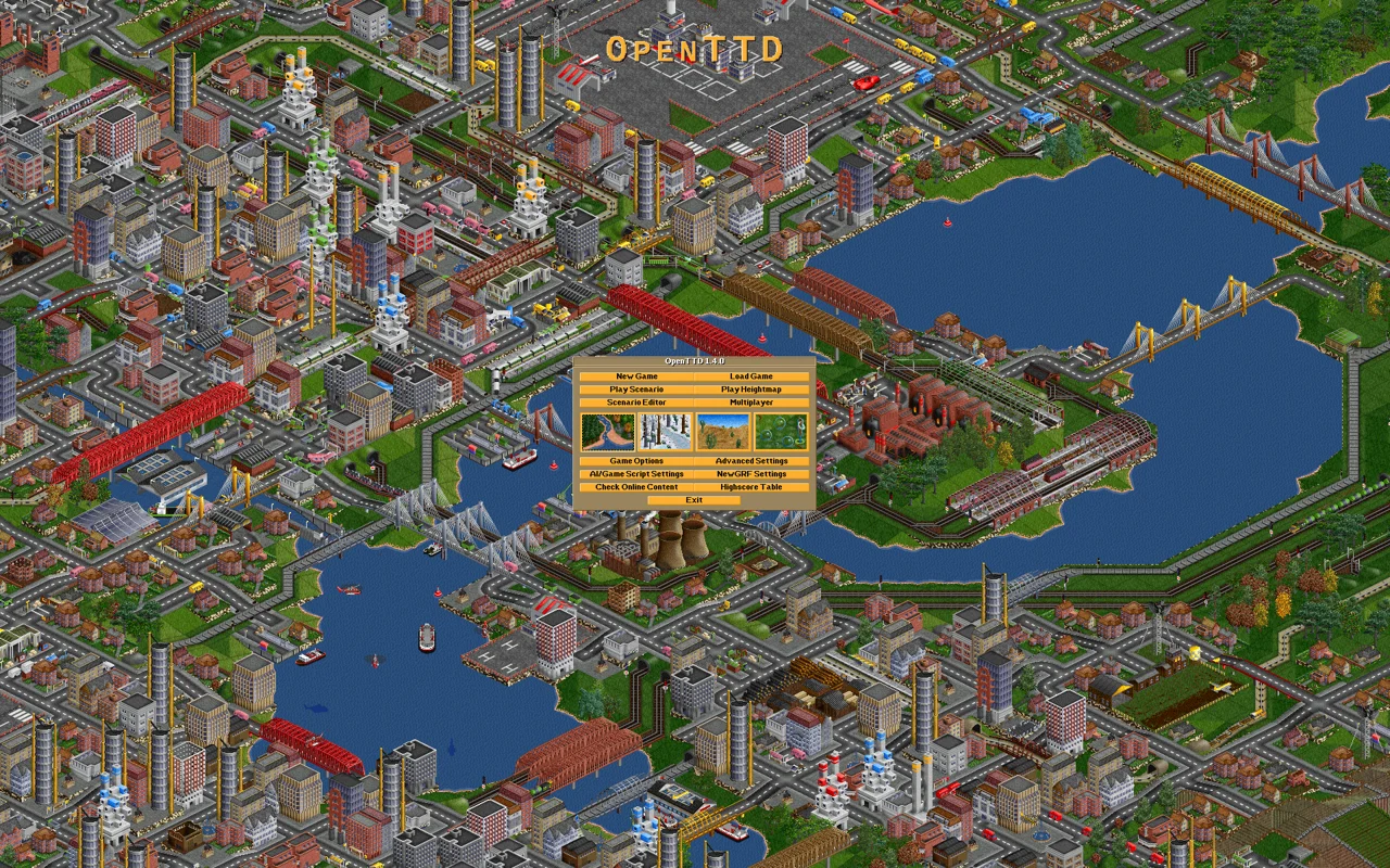 Transport Tycoon Deluxe — OpenTTD Touch Webapp