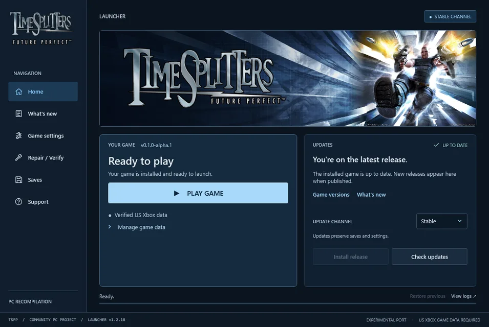 TimeSplitters: Future Perfect — Native PC