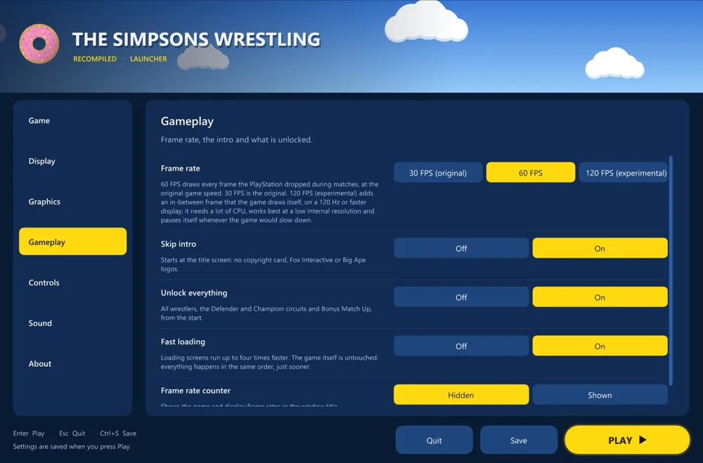 The Simpsons Wrestling