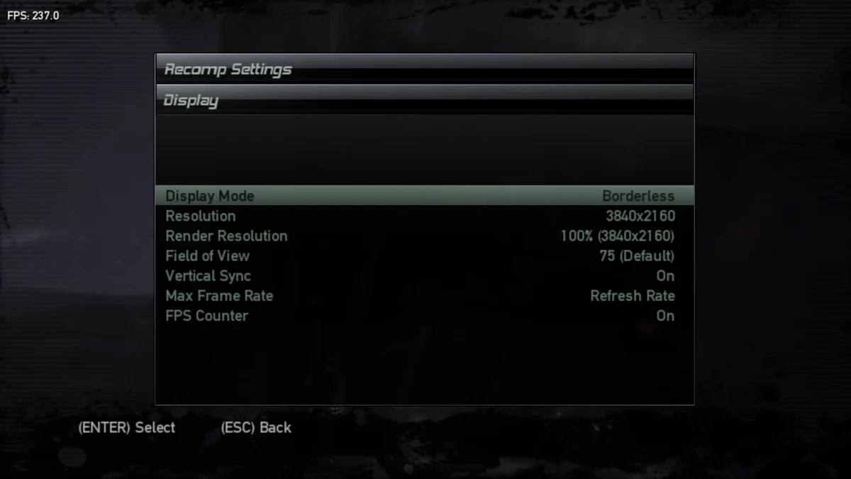 Splinter Cell: Double Agent — SCDA-XBERecomp