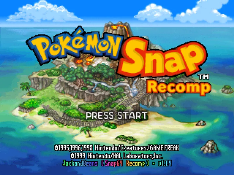 Pokémon Snap (N64 — JackandBeans/Snap64Recomp)