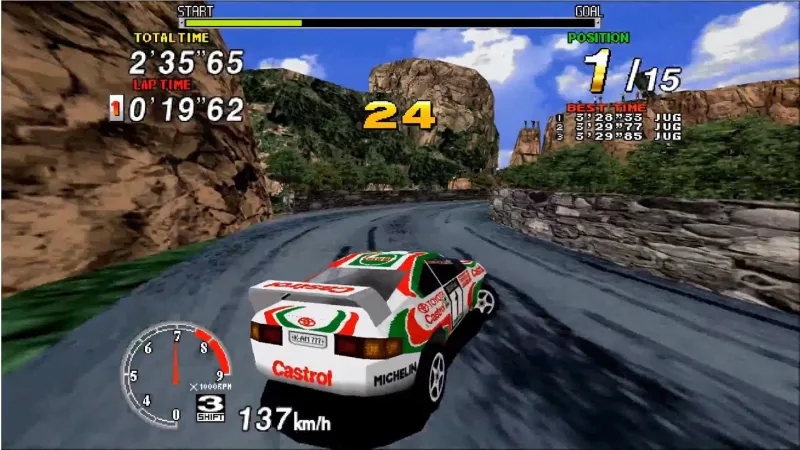 SEGA Rally Championship 96