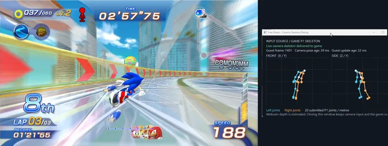 Sonic Free Riders