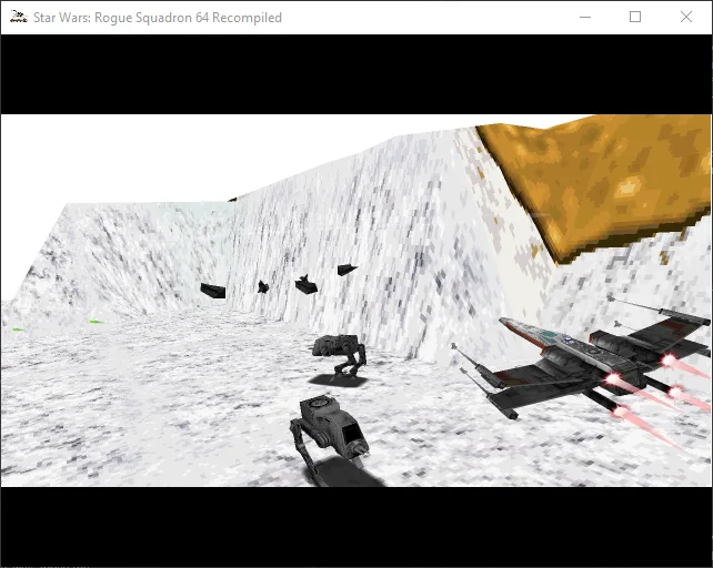 Star Wars: Rogue Squadron (N64 — MikeSemicolonD/RogueSquadron64Recomp)